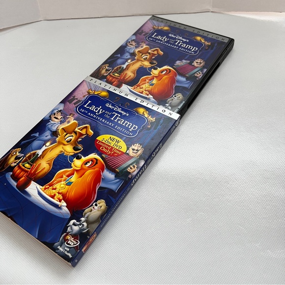 DISNEY'S Lady and the Tramp 50th anniversary Platinum Edition Movie DVD 2-Disc - Picture 2 of 10